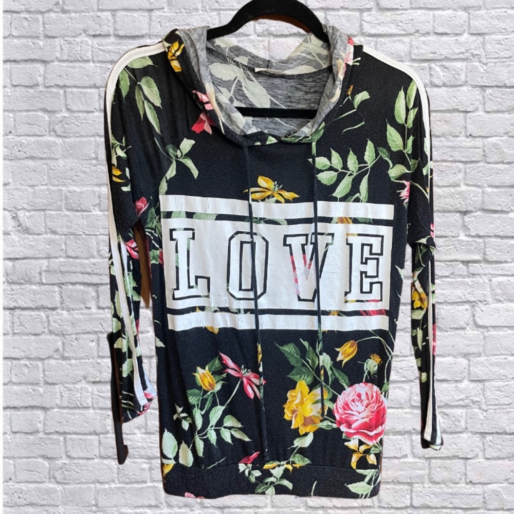 Floral Hoodie